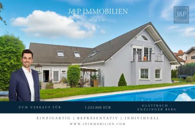 Mehrgenerationenwohnen im Villenviertel von Glattbach. Gehobener Lebensstil auf über 400qm.