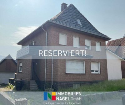 Charmantes Ein- bis Zweifamilienhaus mit Ausbaupotenzial in zentraler Lage von Lübbecke!