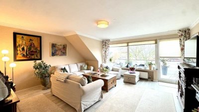 TOP gepflegte 3 Raum-Wohnung mit herrlicher Sonnenterrasse und Tiefgaragenstellplatz