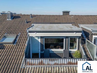 Exklusive Dachgeschosswohnung mit zwei Terrassen und einer Tiefgarage in Neuss-Rosellen