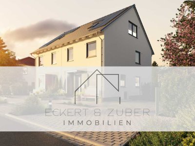 Projektierung: Doppelhaushälfte - modern wohnen in Toplage mit KfW 55