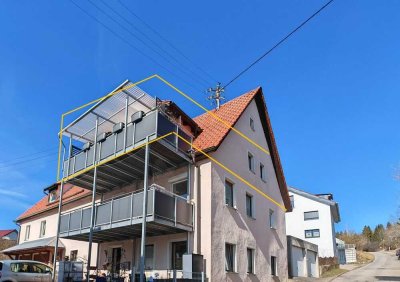 Attraktive 4-Zi-Wohnung im DG mit Balkon u. Garage – Perfekt für Kapitalanleger oder Selbstnutzer
