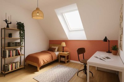 Traumhafte, schlüsselfertige Neubau-Dachgeschosswohnung mit Balkon und flexibler Raumaufteilung
