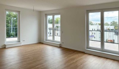 Neue Wohnung mit großer Dachterrasse