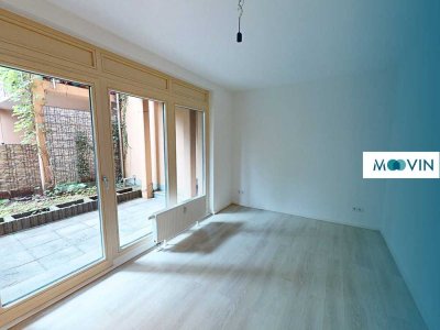 ** Moderne 2-Zimmer-Erdgeschosswohnung mit Terrasse und EBK in Dresden, Pieschen! **
