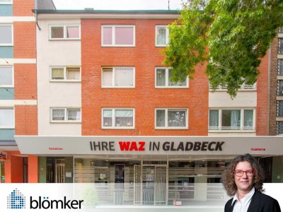 Blömker! Wohnung ist zum Einzug renoviert! 4,5-Raum mit Loggia in der Gladbecker Innenstadt!