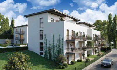 Viel Platz, clever gelöst – barrierearme 3-Zi- KfW 40 QNG Wohnung mit sonnigem Südbalkon