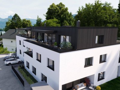 3-Zimmer Neubauwohnung mit Loggia inkl. 2 Tiefgaragenplätze
