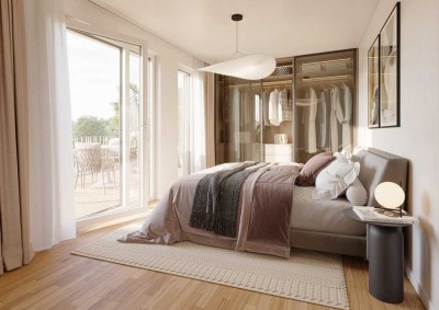 Urban Wohnen in München-Solln: Helle 3-Zi.-Erdgeschosswohnung mit zwei Terrassen und eigenem Garten