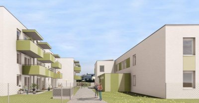 Top2/6-Erstbezug-3Zimmer-1.OG-Balkon-2PKW-Einstellplätze-Miete mit Kaufoption