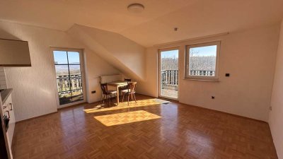 Gemütliche 1-Zimmer-Wohnung mit 2 Sonnenbalkonen & Blick ins Grüne!