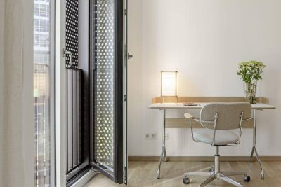 Smarte 1,5 Zimmer-Wohnung – Erstbezug in den DC Flats - zu mieten in 1220 Wien