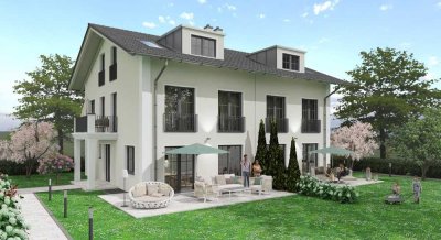 Ein Traumhaus - 500 Meter Luftlinie zum Chiemsee