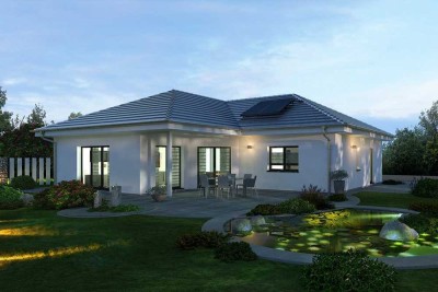 Design trifft Ruhe: Exklusiver Bungalow in Roth an der Our - Leben auf höchstem Niveau!