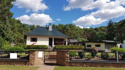 Wohnen im Grünen - gepflegtes Einfamilienhaus mit Einliegerwohnung, fußläufig zum See und zur Dahme