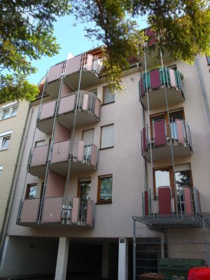 Helles gemütliches 1-Zimmer-Appartement in Heidelberg-Kirchheim, kleiner Balkon und TG