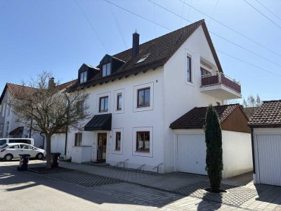 Helle und sehr ruhig gelegene 3-Zimmer-Wohnung in Leitershofen