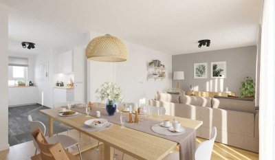Viel Platz zum Entfalten für kleine und große Familien