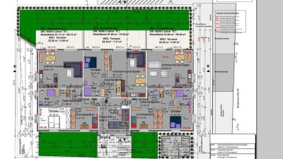 noch 1 Wohnungen im modernen MFH mit 8 Wohneinheiten, Tiefgarage, Kfw 40, noch frei