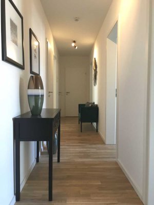 Exklusives Wohnen am Bramfelder Dorfplatz – Moderne 4-Zimmer-Wohnung mit Tiefgaragenstellplatz inklu