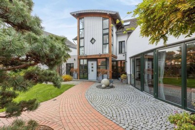 Stilvolles Designhaus mit beeindruckender Architektur - PV-Anlage & Fernwärme