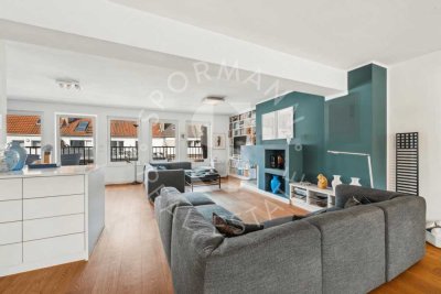 Friedrichstadt: Stilvolles Penthouse in zentraler Lage