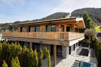 Ski in / Ski out: Neubau Chalets mit Kaiserblick
