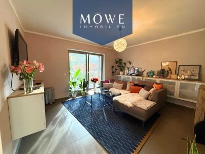 Moderne Erdgeschosswohnung mit Garten vor den Toren Rostocks