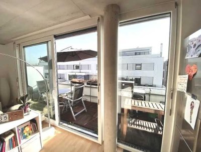 Moderne 2,5-Zimmer Maisonette Wohnung in Echterdingen Balkon,  Aufzug, Tiefgarage,  Einbauschränke