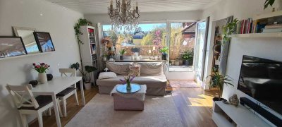 Sonnige 1-Zimmer-Wohnung mit Balkon im Zentrum von Bad Homburg/ S-Bahn-Nähe