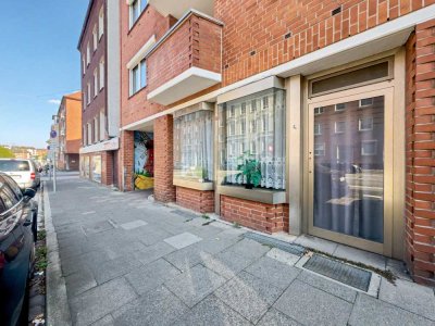 Zentral gelegenes Ladenlokal mit Stellplatz