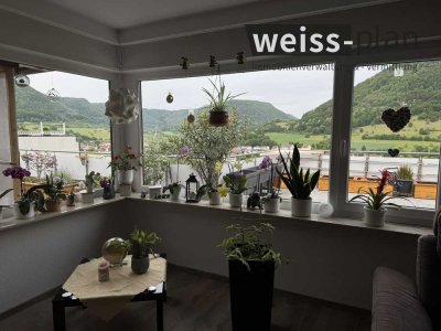 Großzügige 5 Zi. Terrassenwohnung mit beeindruckendem Blick