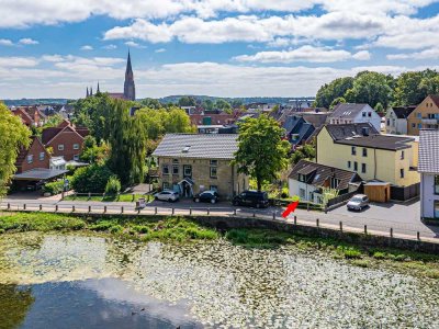 Altstadtperle mit Blick auf den Polierteich