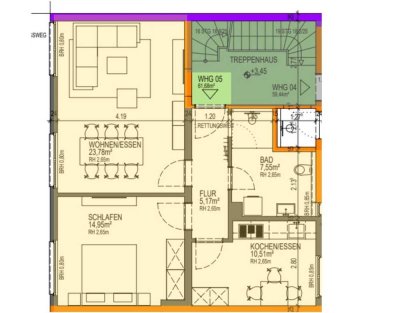 Renovierte Zweizimmerwohnung in Mayen ab 01.12.2025 zu vermieten