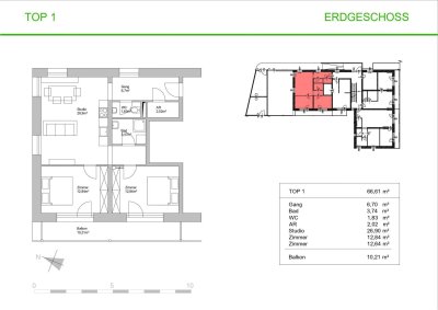 Stilvolle 3-Zimmerwohnung als Erstbezug nach Generalsanierung in 'den sillhöfen' (Top 01)