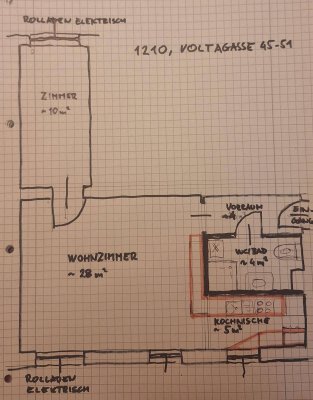 Nur mit Vormerkschein/Wohnticket von Wiener Wohnen Gemeindewohnung Direktvergabe 2 Zimmer
