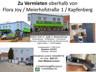 Top 6 oberhalb FloraJoy 57,6 M2