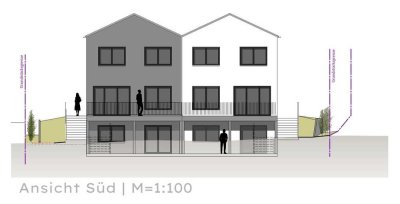 Tegernbach! Moderne Neubau-DHH! Garten/Fußbodenhzg./elektr. Rollläd./Videosprechanl./Garage/Keller