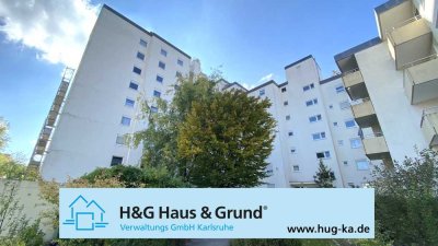 KAPITALANLAGE! 1-Zimmerwohnung mit Loggia in Ortstrandlage von Leopoldshafen