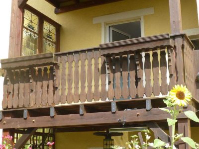 3-Raumwohnung im sanierten Altbau mit großen, sonnigen Balkon zum Garten