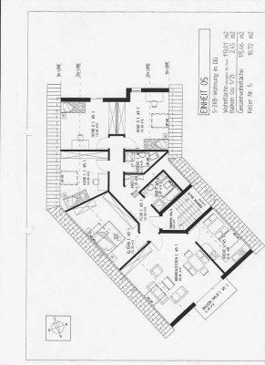 Stilvolle, gepflegte 5-Zimmer-Dachgeschosswohnung mit Balkon in Mainz