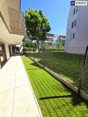 Viel Grün, Sonne und Ruhe - Ihr perfekter Investmentplatz! Hofseitiger Terrassen-Traum! Perfekte 2-Zimmer Wohnung + Blick ins Grüne + Komplette Ruhelage + Energieeffizienz + Perfekte Anbindung und Nahversorgung! Jetzt zugfreifen!