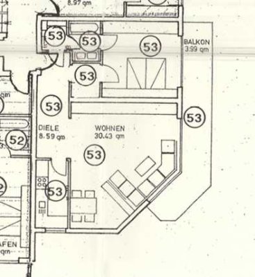 Ratingen zentrale Lage: Helle 2 Zimmer ETW mit großem Balkon