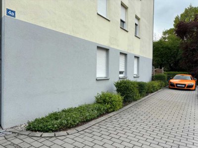 Exklusive 3 Zimmer EG-Wohnung Garten, Stellplatz und Einbauküche in ruhiger Lage Zentral Landshut
