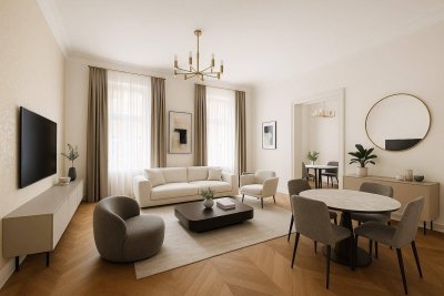 Modernisierte ALTBAUPERLE - 3 Zimmer - ca. 70m² WFL - Fußbodenheizung - Lift - Hochwertige Einrichtung