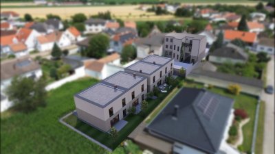 Wohnen im Grünen - freifinanzierte Reihenhäuser mit Garten und Terrasse in Schattendorf - HAUS 3