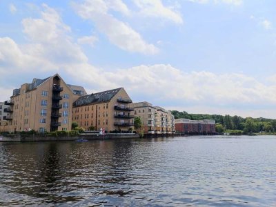 Ein Traum DIREKT AN DER HAVEL! Speicherstadt Potsdam, große 5-Zimmer-EG-Wohnung mit 2 Terrassen