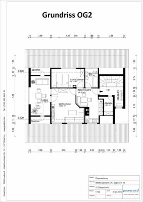 Helle, sehr gepflegte, möbl. OG2-Wohnung  Nähe Westpark an Einzelperson, Nichtraucher, zu vermieten.