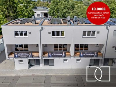 Provisionsfreier Neubau! Sofort bezugsfertiges Reihenhaus am Fluss mit Stadtgarten