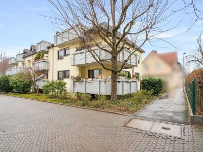 Kapitalanlage in Ditzingen: Vermietete Erdgeschosswohnung mit Balkon und TG-Stellplatz